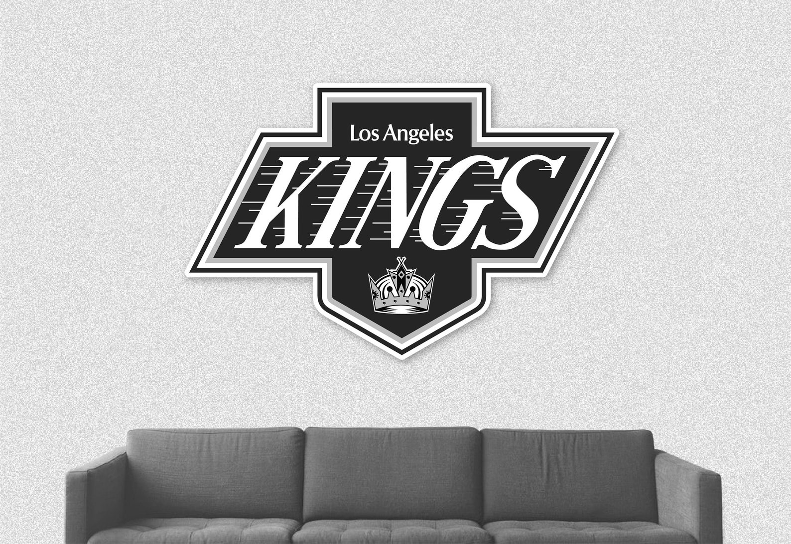 Los Angeles Kings Sticker Decal Vinyl SIZESMD WALL Decor Peel Etsy France