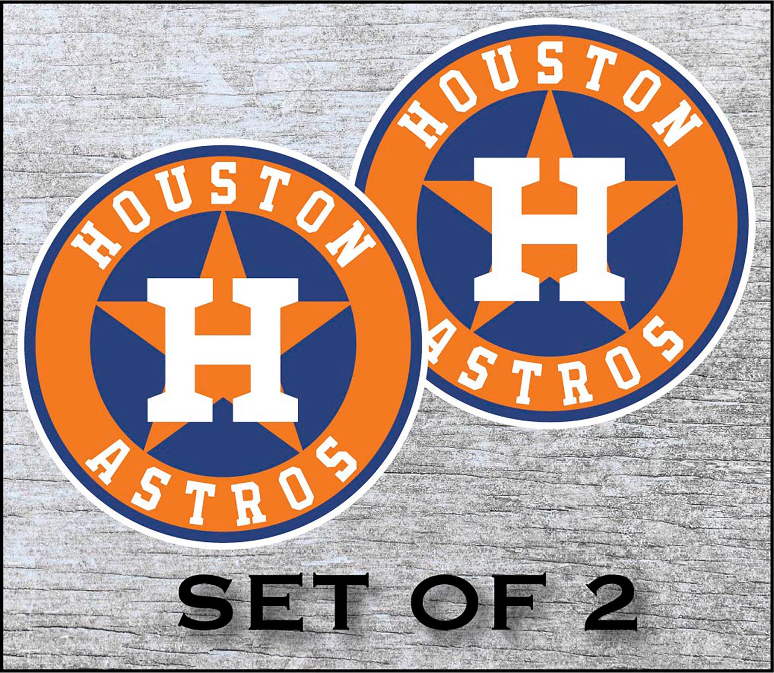 Houston Astros Sticker Decal Vinyl 12 17 Etsy