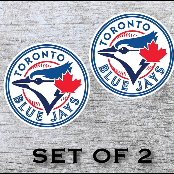 Toronto Blue Jays Sticker Decal Vinyl (12", 17", 20") Cornhole Car TruckAny Flat Surface