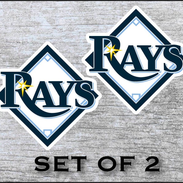 Tampa Bay Rays Sticker Decal Vinyl (12", 17", 20") Cornhole Car TruckAny Flat Surface