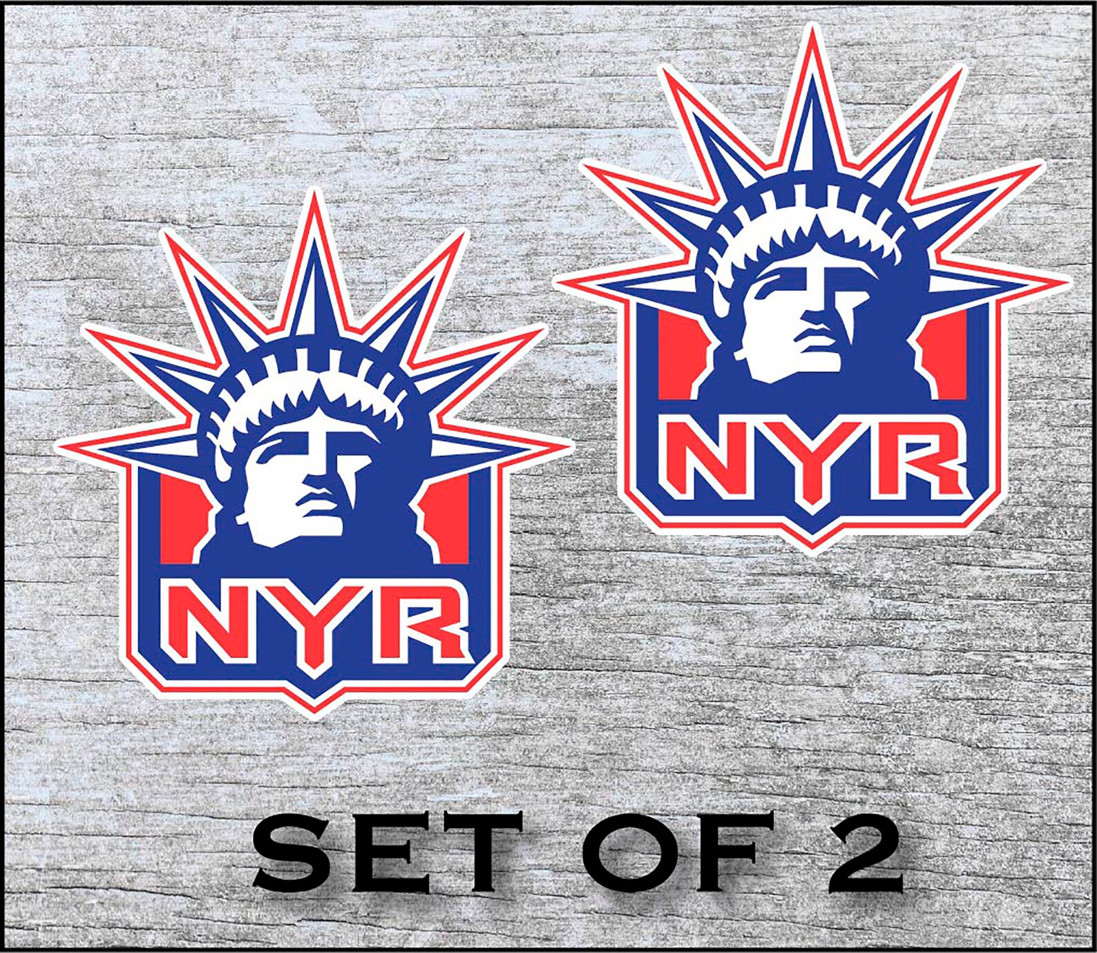 New York Rangers Sticker Decal Vinyl 12 17 Etsy UK