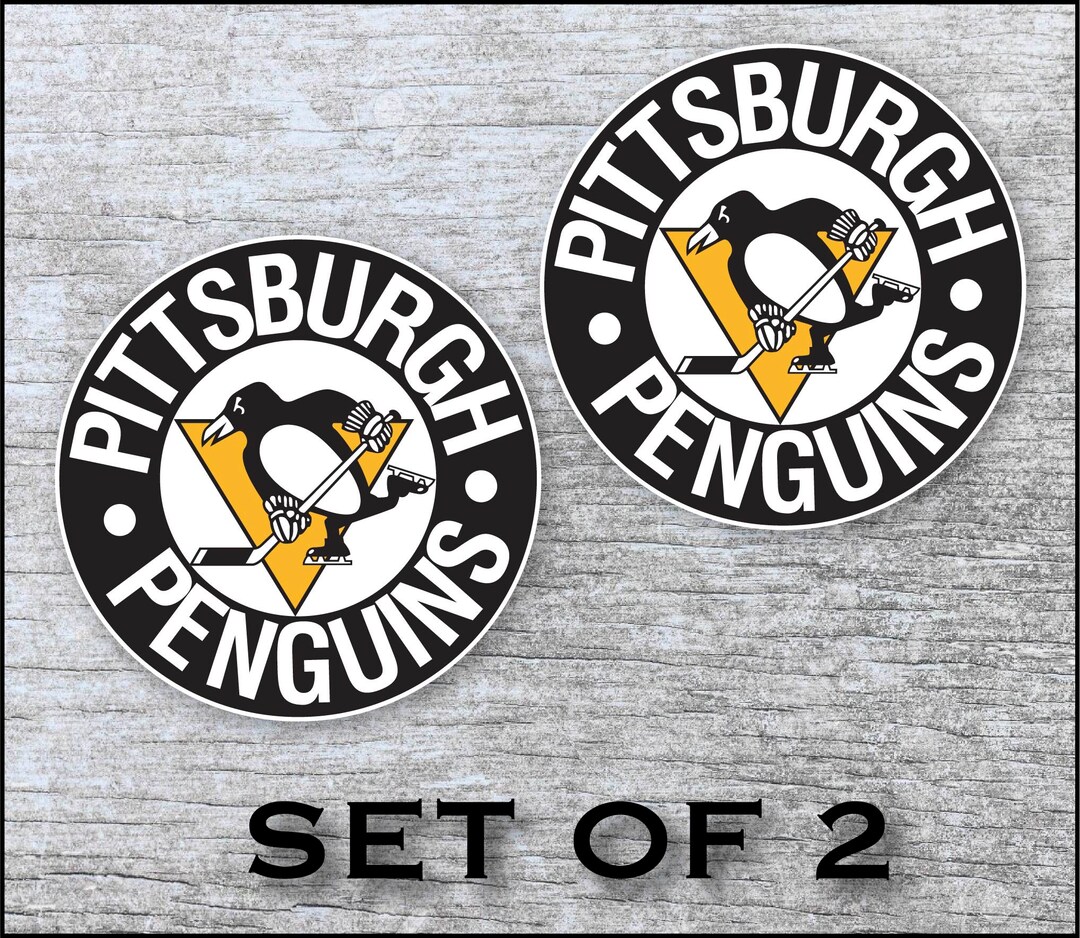 Pittsburgh Penguins Sticker Decal Vinyl 12 17 Etsy