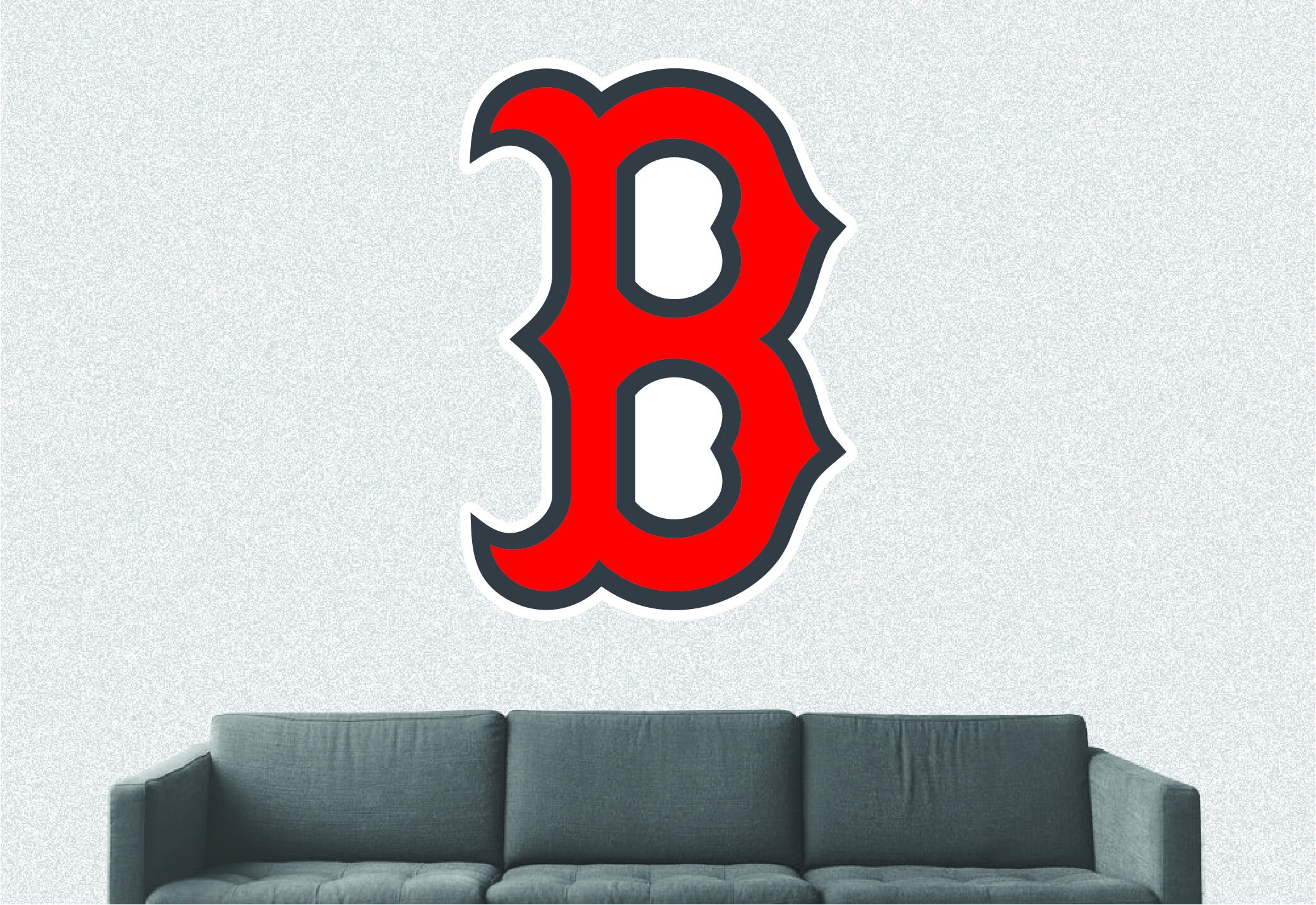 Boston Red Sox Sticker Decal Vinyl SIZES WALL Decor Peel and Etsy