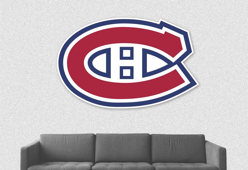 Montreal Canadiens Sticker Decal Vinyl SIZES WALL Decor Peel Etsy