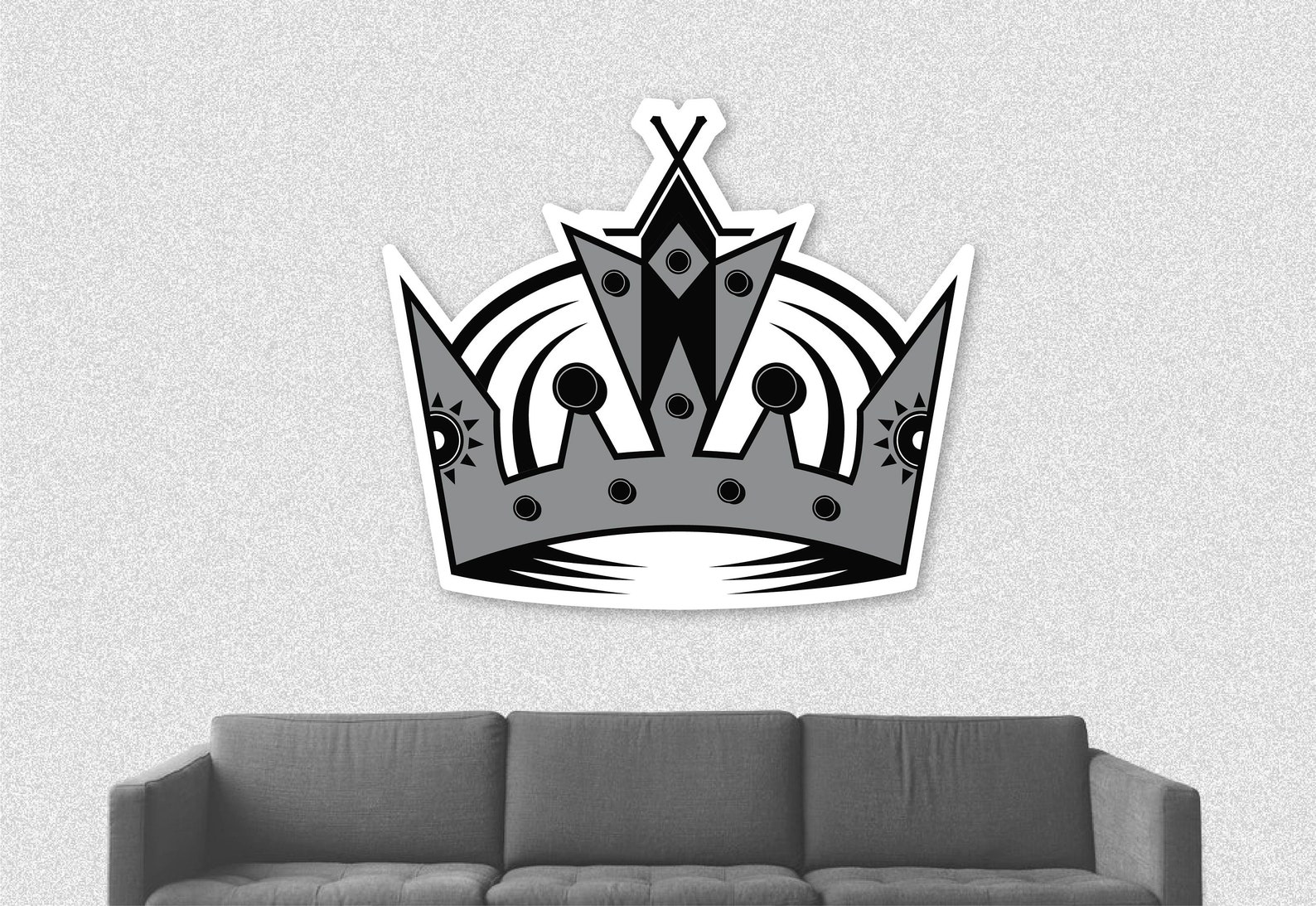 Los Angeles Kings Sticker Decal Vinyl SIZES WALL Decor Peel Etsy