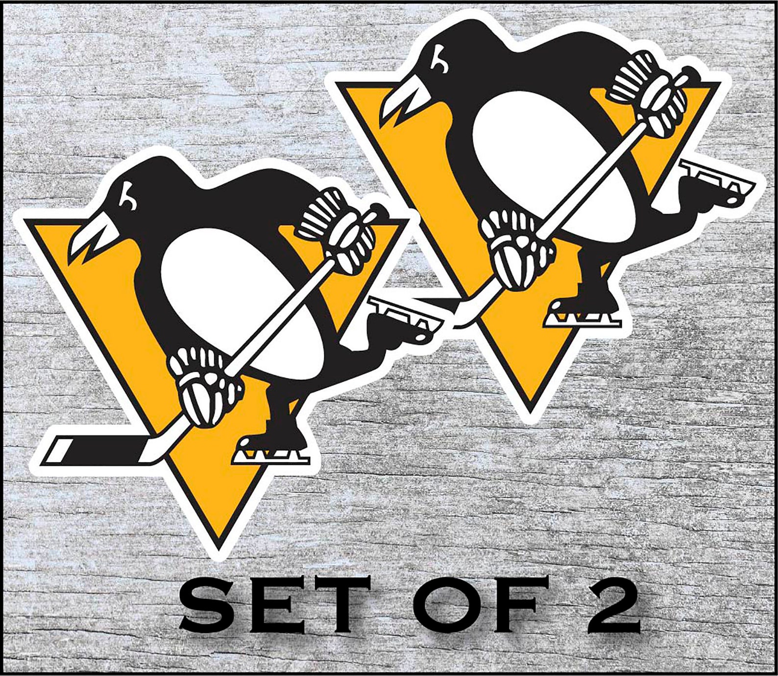 Pittsburgh Penguins Sticker Decal Vinyl 12 17 Etsy