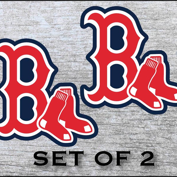 Red Sox Car Decal Etsy