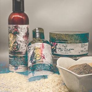 JD’s Complete Chebe Powder & Rice Water Hair Treatment Set