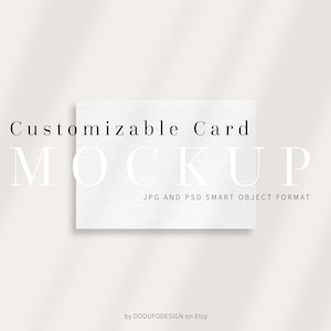 5X7 anpassbares Kartenmodell, moderne neutrale Einladung einfaches Mockup, minimalistische Grußkarte Babypartyvorlage, PSD Smart Objekt