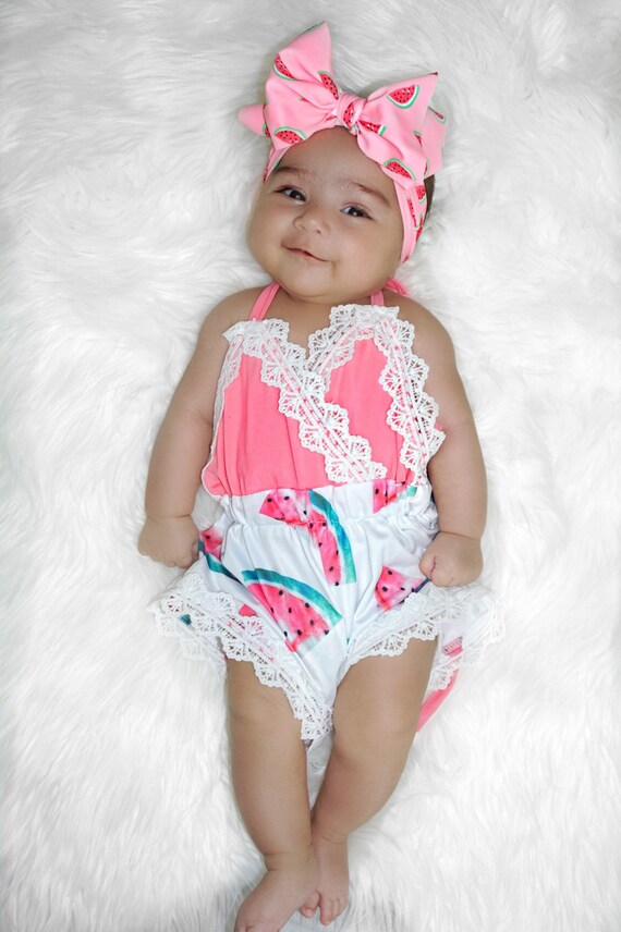 watermelon romper