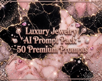 Luxury Jewelry Photo Guides| ChatGPT, Gemini, Canva Ideas (Digital Download)