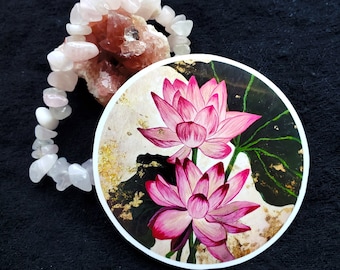 Lotus sticker, No mud no lotus, sticker, Zen art, Lotus decals, Zen stickers, Circle lotus sticker, Positive stickers, Laptop stickers, Zen,