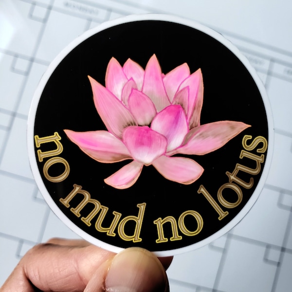 No Mud No Lotus Etsy