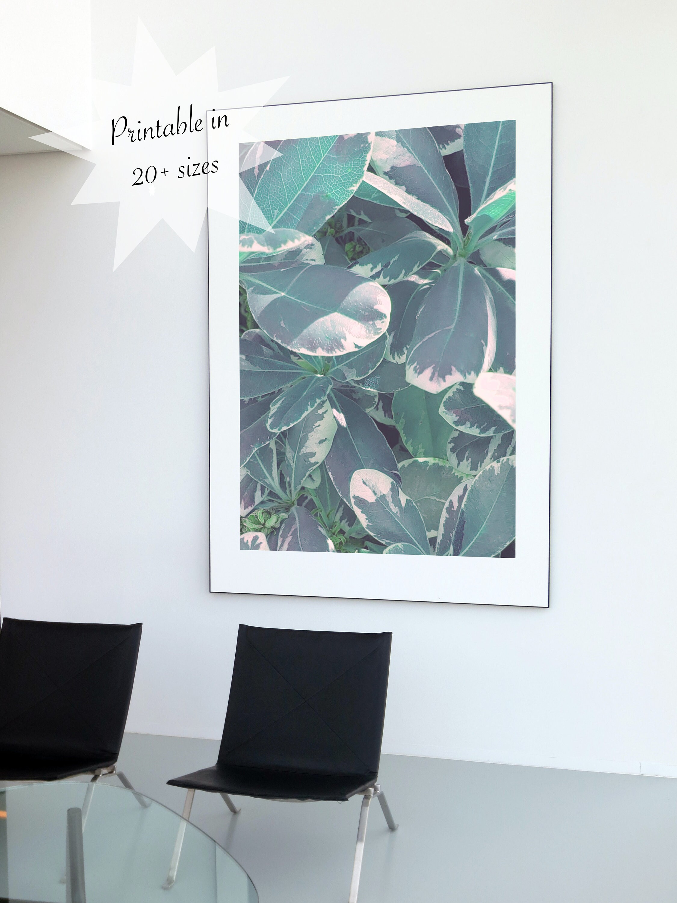 Plant Printable Art Plant Instant Download Printable Wall Art Modern Boho Home Decor Plants ...