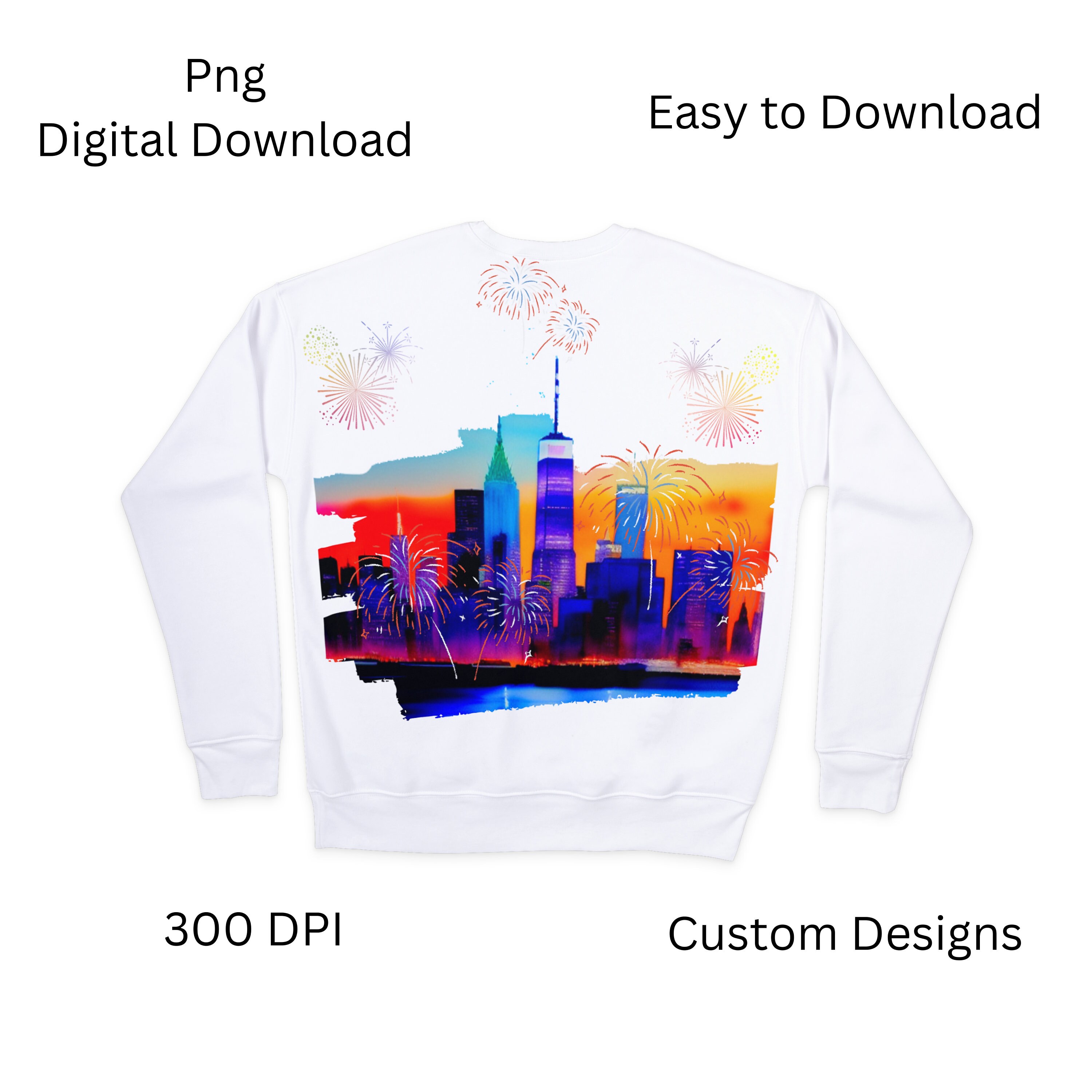 New York Skyline Png, New York Png, New York City Printable Download ...