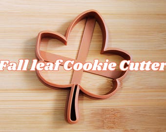 Festive Leaf Cookie Cutter , Autumn Cookie Cutter, Thanksgiving Cookie Cutters,, Autumn Thanksgiving Baking Tool ,Fondant Clay Cutter