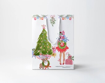 Christmas Girl Gift Bag