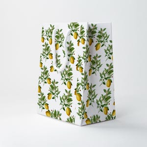 Lemon Gift Bag - Perfect for Bridesmaids and Baby Showers