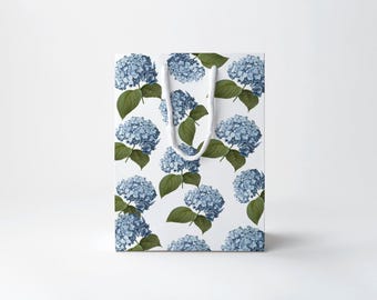 Blue Hydrangea Gift Bag