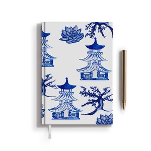 Bulletjournaal | Chinoiserie | Zelfzorgdagboek | Verjaardagscadeau | Cadeau bruidsmeisje | mindfulnessdagboek | Boju | Cadeaus voor haar