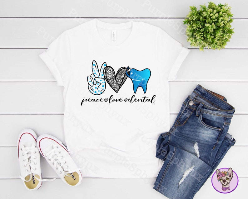 Download Peace Love Dental png Sublimation design png dentist png ...