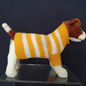 Hand Made Sweaters/pet clothing/Dog Sweater/Dog Cloths/puppy Clothes/Prt Apparel image 4