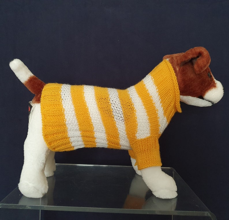 Hand Made Sweaters/pet clothing/Dog Sweater/Dog Cloths/puppy Clothes/Prt Apparel image 4