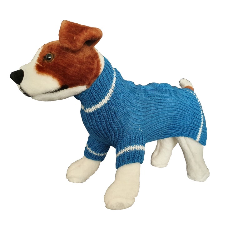 Handgefertigter Pullover/Haustierbekleidung/Hundepullover/Hundekleidung/Welpenkleidung Bild 8