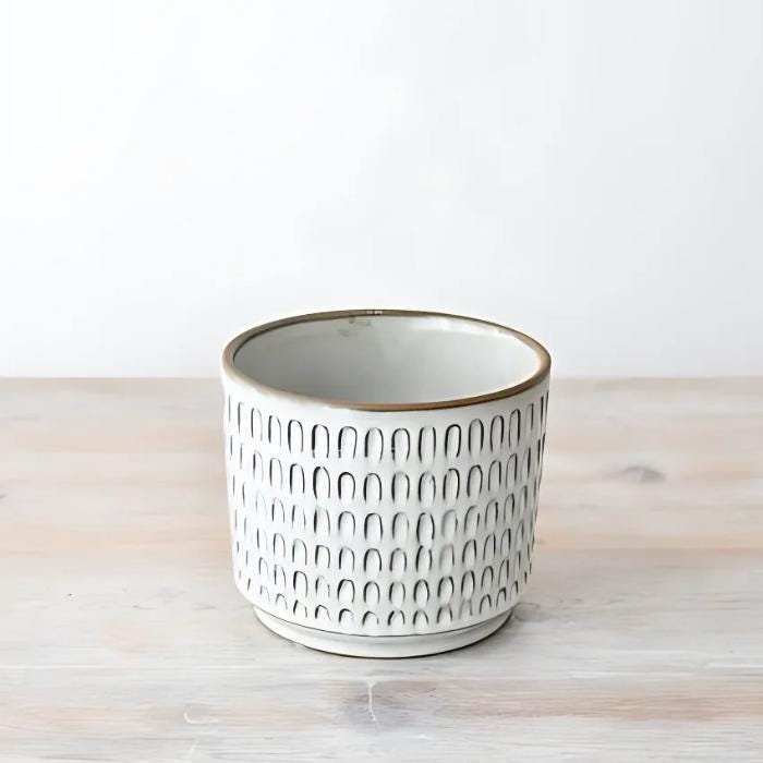 Minimalist Grey Ceramic Plant Pot 11Cm Or 14Cm | Indoor Planter Etsy - Plantasiahouseplants