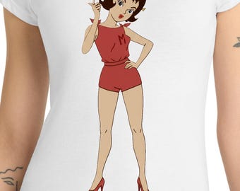 Trixie T-Shirt Gildan Black or White