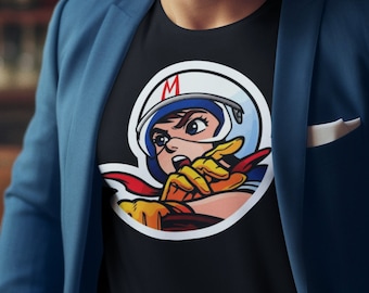 Speed Racer Graphic T-shirt Circular Version