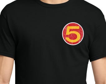 Speed Racer Left Chest T-Shirt, Racer X, Trixie, Gildan Cotton Tee