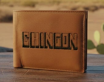 BMF Wallet Genuine Leather Chingon, Carry your Attitude!
