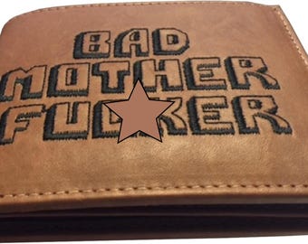 BMF Geldbörse aus Echtleder Tragen Sie Ihre Einstellung!