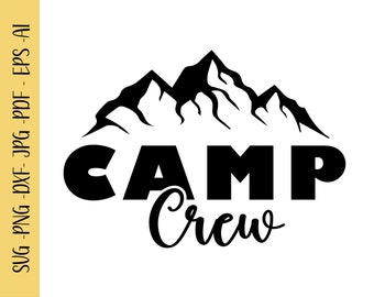 Camp Crew Svg Adventure Svg Camping Crew Png Summer Camp Svg Png Campfire Svg Camping Life Png Happy Camper Svg Camping Shirt Svg Png