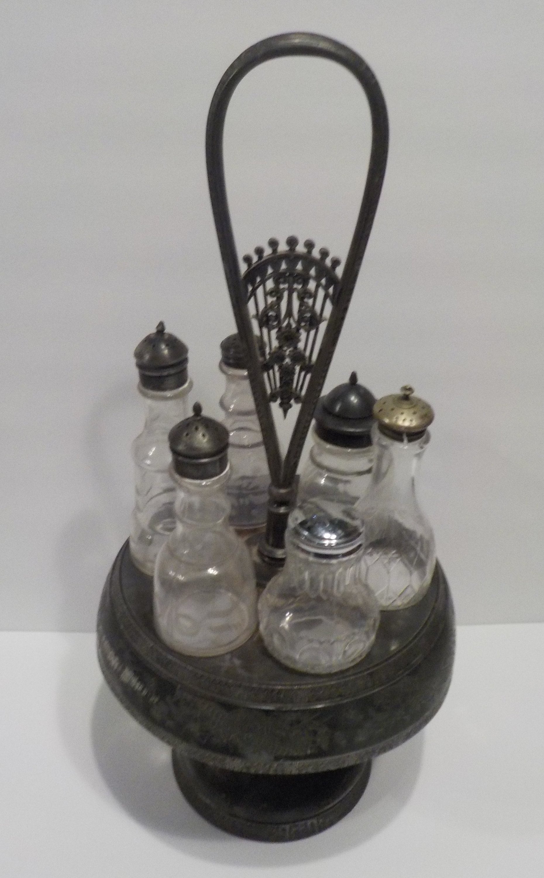 Antique Victorian Quadruple Plate Cruet/ Castor Set Etsy