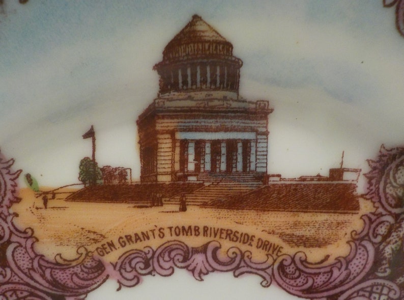 Vintage New York City Souvenir Plate Etsy