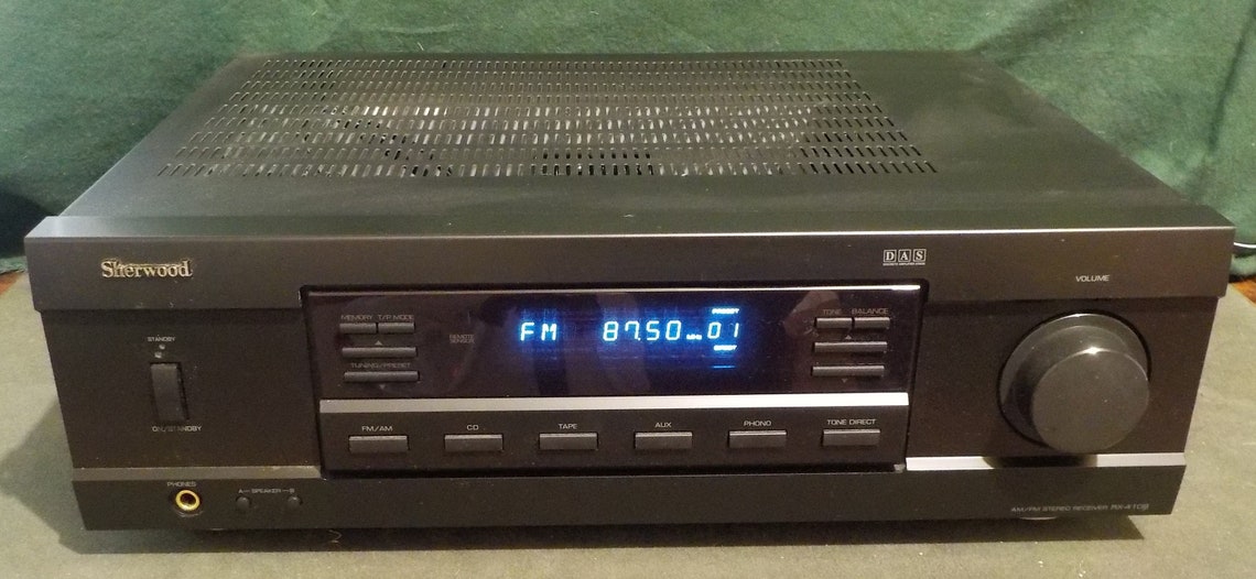 Sherwood RX-4109 Stereo Receiver with Original Remote and User | Etsy