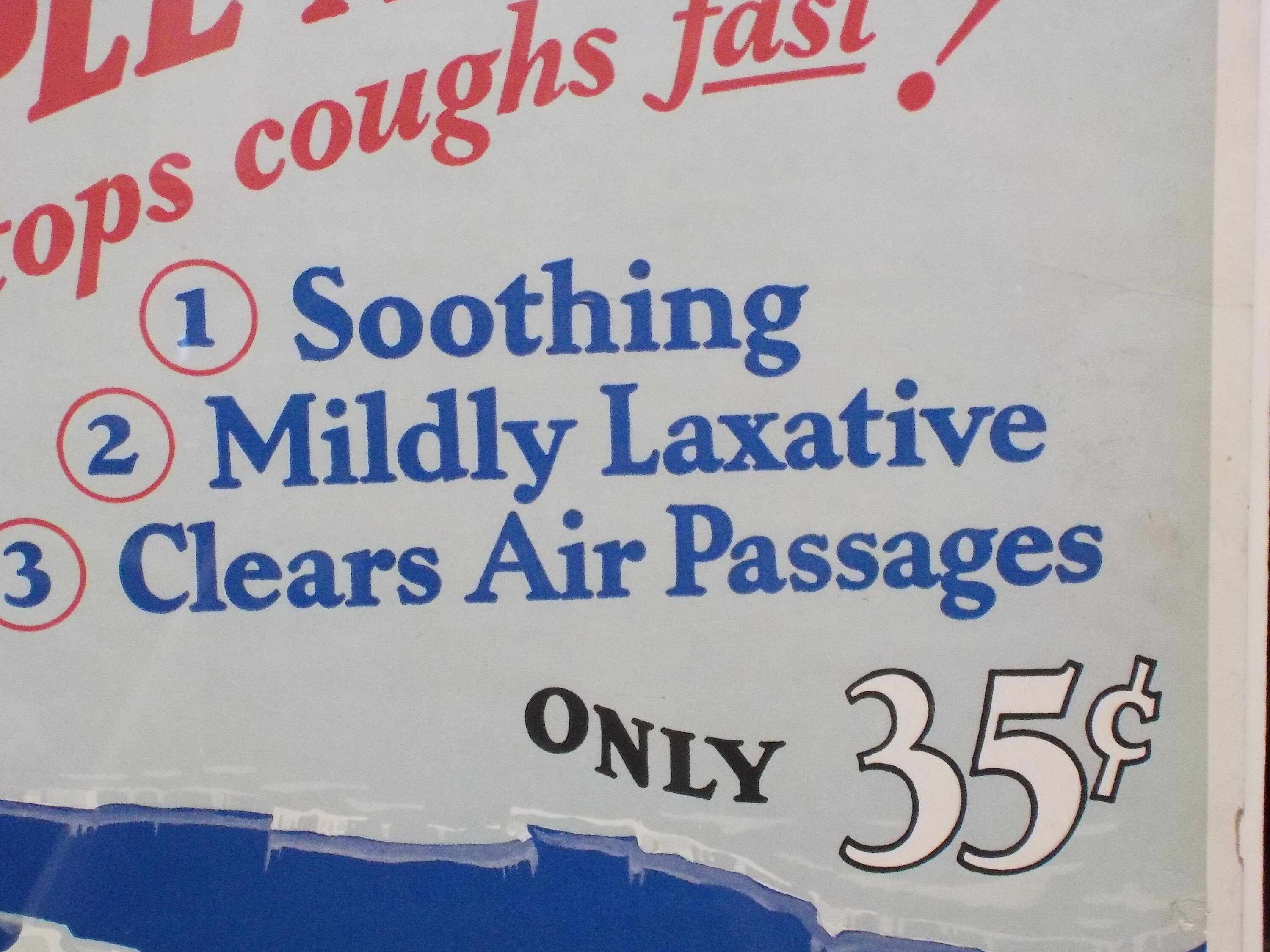 Rare Vintage Smith Brothers Cough Syrup Trolley Sign Lithograph Etsy