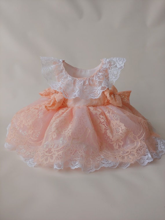 newborn pink dress