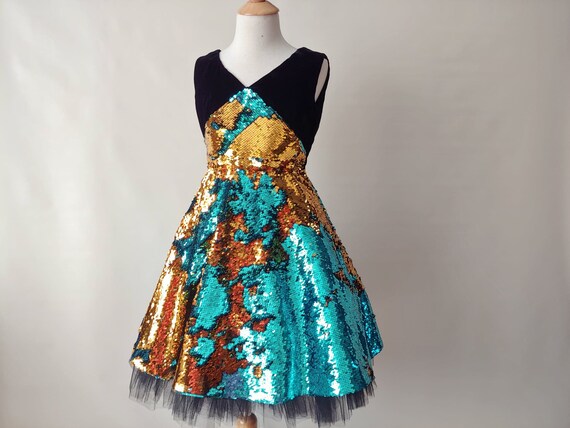 sequin christmas dress