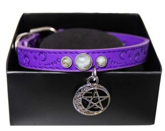 Vegan Leather Pet Collars