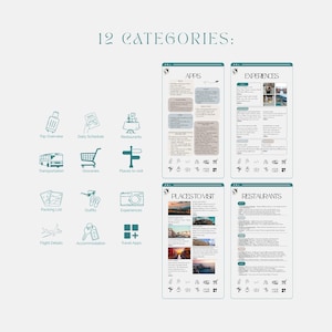 Italy itinerary | digital travel guide | interactive itinerary | Canva travel template
mobile itinerary app | editable trip planner | Europe trip planner
Amalfi Coast guide | Cinque Terre itinerary | Tome travel guide | Venice itinerary
Italy honeymoon guide | digital trip planner

Interactive Italy Itinerary | 11-Day Trip Guide | Mobile Travel PDF | Milan, Venice, Amalfi, Rome | Editable in Canva | Works Like an App