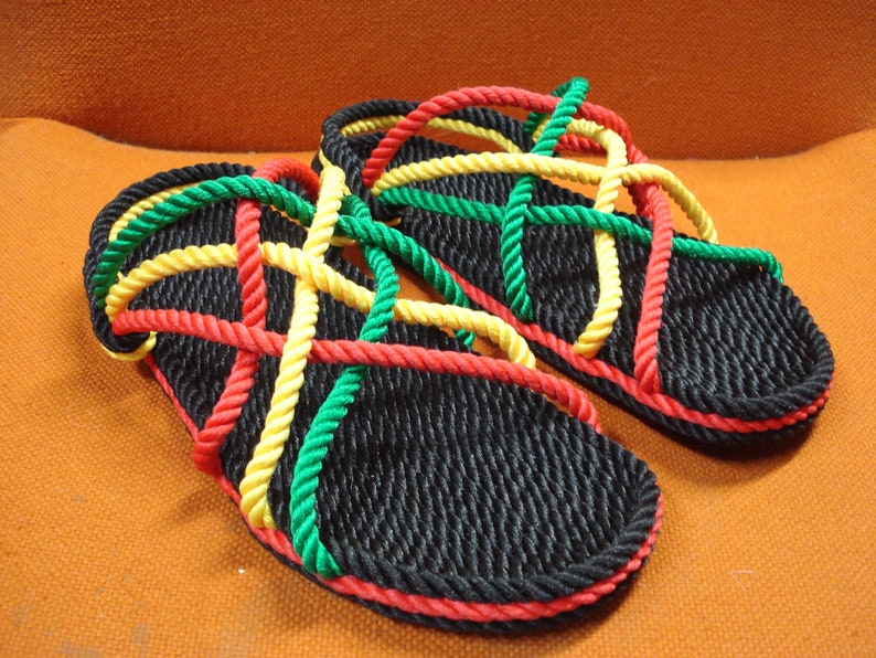 handmade rope sandals