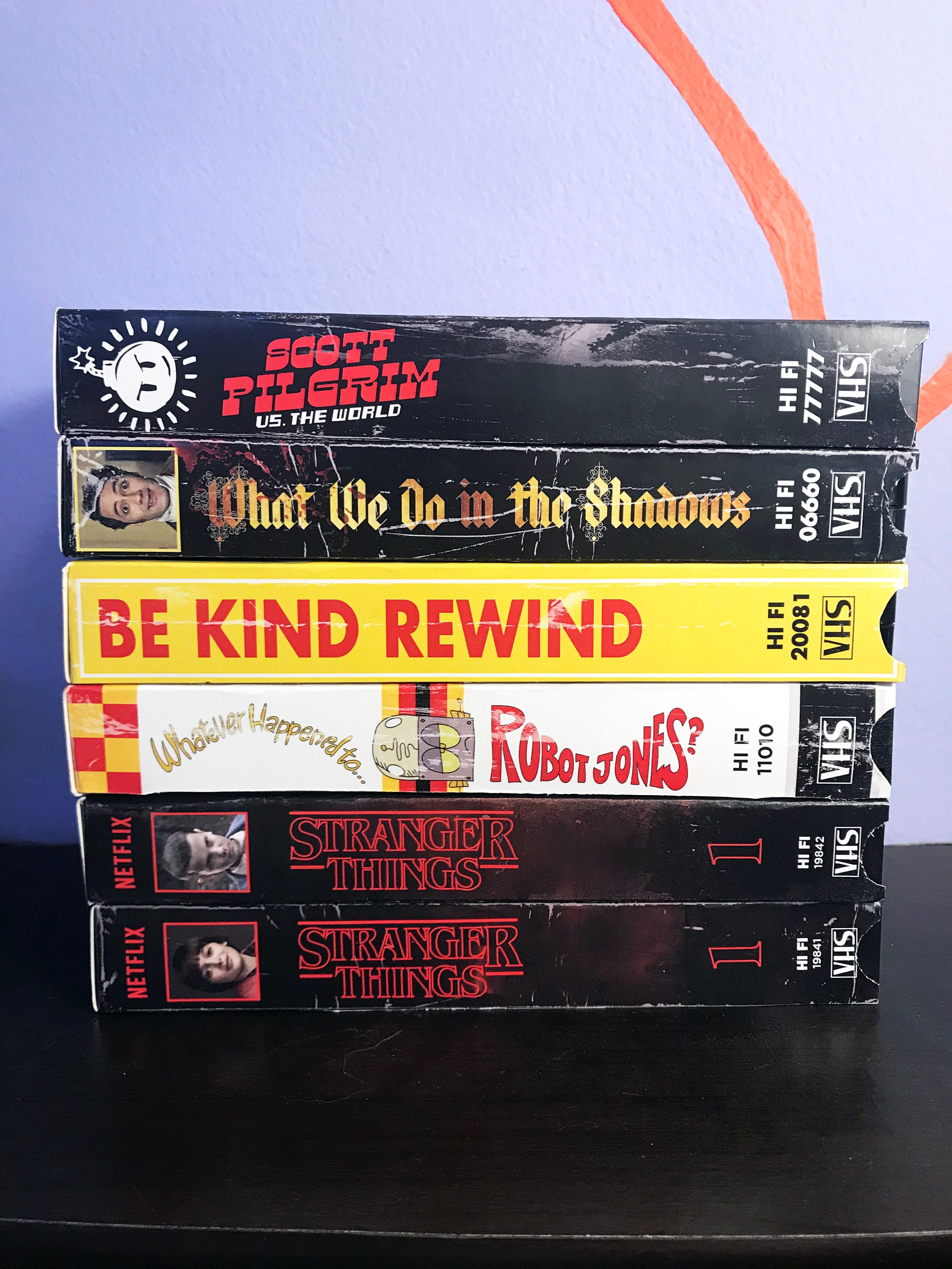 Lo que le pasó a Robot Jones VHS Box no película real viene Etsy