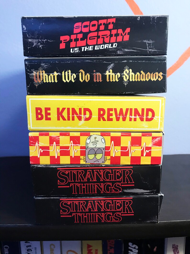 Stranger Things Season 1 Part 2 VHS Box Not Actual Movie Etsy