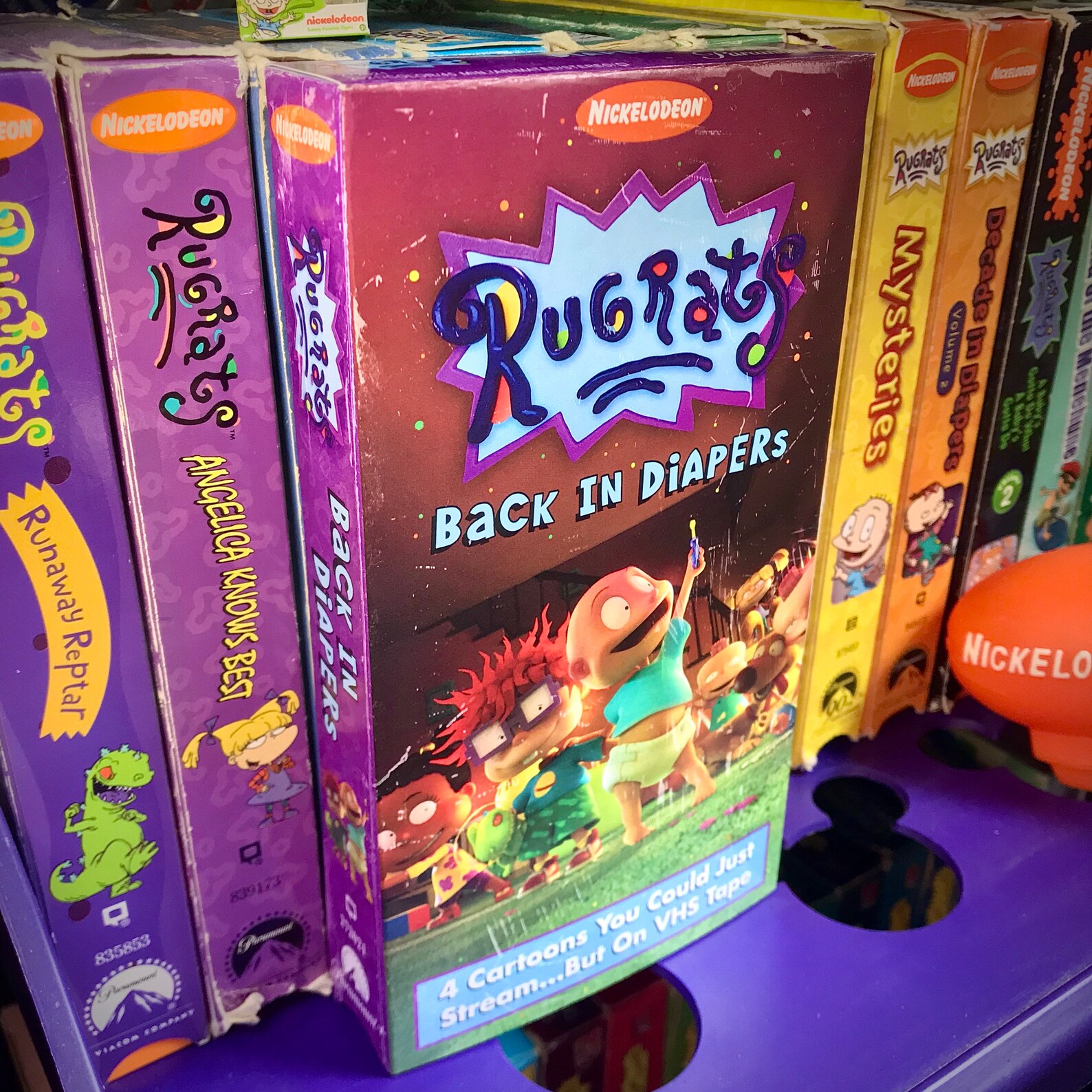 Rugrats Reboot VHS Box Not Actual Show Comes With Blank Etsy