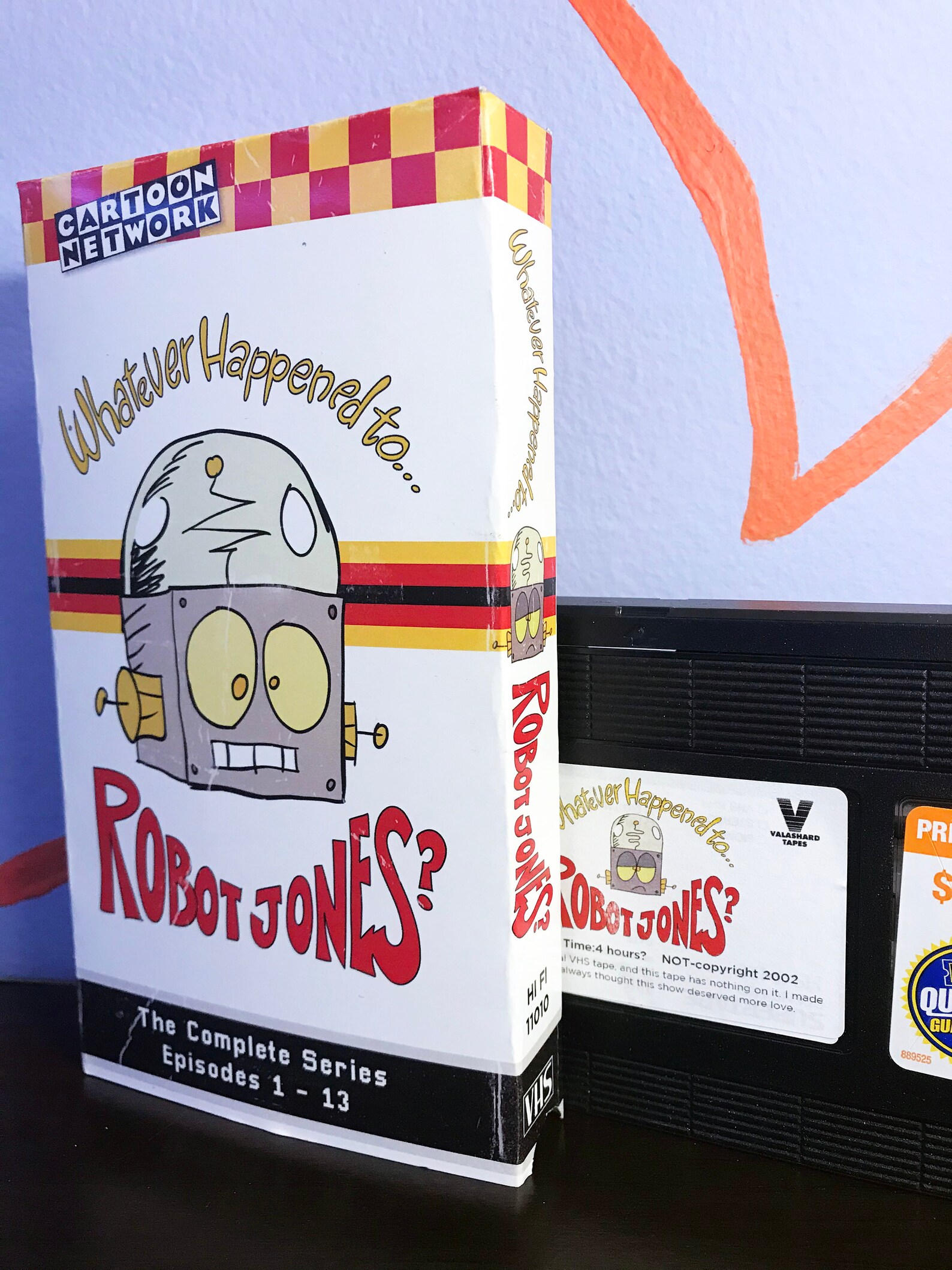 Whatever Happened To Robot Jones VHS Box Not Actual Movie Etsy