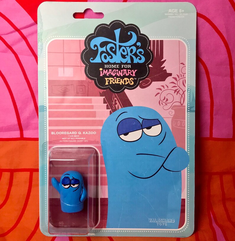 Bloo Fosters Home For Imaginary Friends Action Figure | Etsy