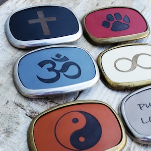 Custom Leather Belt buckles - Personalized Buckle - Monogrammed Buckle - Groomsmen gift - Gifts for him